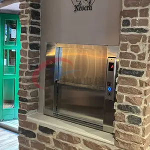 Thang máy thực phẩm cho nhà hàng dumbwaiter kéo máy dumbwaiter nâng 100kg