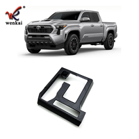 Pour Toyota Tacoma 2024 2025 accessoires intérieurs de voiture panneau de changement de vitesse couverture décor garniture ABS Fiber de carbone noir 1 pièces