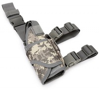 600D Drop Leg Holster Cuisse Holsters Tactique Molle Pouch Main Droite Réglable Crochet et Boucle Fermeture