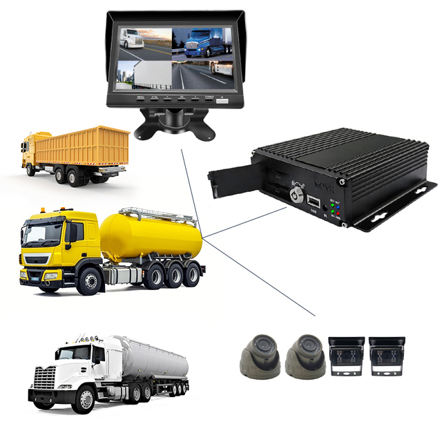 Suntex 4 Channel SD MDVR 4CH Truck Bus Car Vehicle Driving Recorder with 4g Gps Wifi Mobile DVR Fleet Tracking Monitoring System