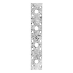 Plaque de raccordement plate pour réparation, support de <span class=keywords><strong>fixation</strong></span> en métal galvanisé à chaud - Product Image 3
