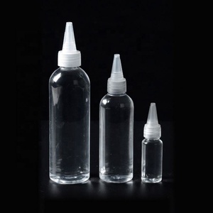 30ml 60ml Round Shape Pet Soft Hair Oil Dye <b>Squeeze</b> Applicator Packaging Dropper <b>Bottle</b> with Twist-open Dispensing Lid - Product Image 2