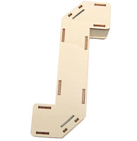 Kit de périscope bricolage en bois OKYN-G5452 reflète le principe de la lumière Kit d'expérience scientifique pour enfants jouets d'expérience scientifique pour enfants