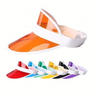 Casquette de sport unisexe en PVC avec visière réglable pour le tennis, le golf, la course à pied, les activités de plein air quotidiennes pour hommes et femmes, cadeau promotionnel d'été - Product Image 1