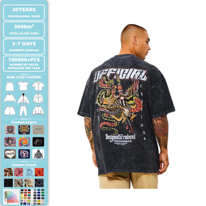 Kaos Pria Musim Panas Kasual Bermotif Trendi Lengan Pendek 100% Katun Bernapas Cepat Kering Jersey Berkualitas Tinggi Grosir - Product Image 1