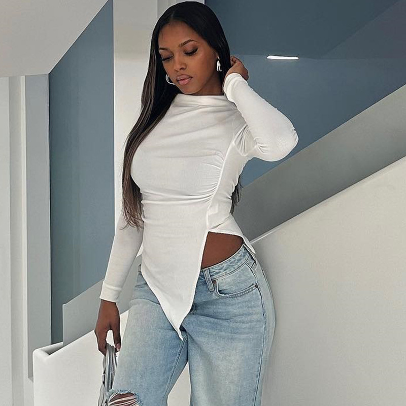 Shop Our Women's Long Sleeve Knitted T-Shirts for 2023