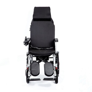 Rollstuhl mit Elektroantrieb, Abnehmbarer Akku, Stahlrahmen Elektrorollstuhl - Product Image 2