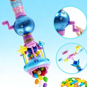 Carrousel <span class=keywords><strong>de</strong></span> bonbons <span class=keywords><strong>de</strong></span> l'univers avec chewing-gum et bonbons durs pour enfants - Jouet en plastique promotionnel, JOUETS EN BONBONS, Dulces <span class=keywords><strong>De</strong></span> Juguete pour enfants - Product Image 3