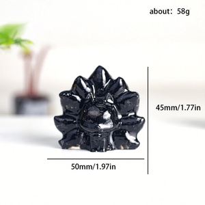 Crystal Resin Nine-Tailed Fox Figurine | Unique Resin Craft for Art Collectible and Home Decor - Product Image 4