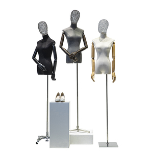 Mode <span class=keywords><strong>Dummy</strong></span> Model <span class=keywords><strong>Plastic</strong></span> Transparant Bovenvorm Ondergoed Vrouwelijk Lichaam Buste Mannequin Torso Voor Lingerie Kleding - Product Image 4