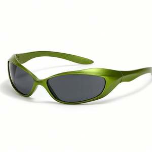 Lunettes de soleil personnalisées avec logo, pour hommes et femmes, style steampunk Y2K, protection UV400, monture petite, œil de chat, lunettes de sport - Product Image 2