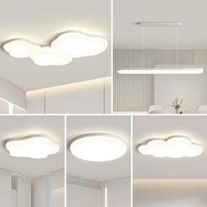 Lámpara de techo Storm Flower, sala de estar moderna y simple, protección ocular inteligente, peine de paquete completo - Product Image 2