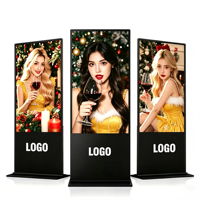 Pantalla LCD de Señalización Digital de 43/55 Pulgadas con Animación para Publicidad en Hoteles, Ascensores y Tiendas