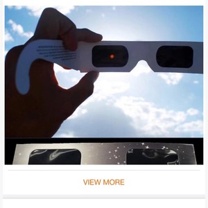 Occhiali per Eclissi Solare Personalizzabili in Cartone Sicuro, Approvati CE e ISO, per l'Osservazione dell'Eclissi - Product Image 2