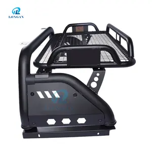 Coolsa-barre de rouleau en acier inoxydable, pour le ramassage avec porte-toit, panier supérieur de 4x4, <span class=keywords><strong>accessoires</strong></span> pour Ranger 2019, haute qualité - Product Image 1