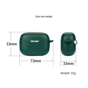 Housse pour casque casque écouteurs sans fil écouteurs Anti-chute anti-poussière étui de protection en silicone pour JBL TUNE <span class=keywords><strong>230NC</strong></span> TWS - Product Image 2