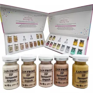 Lanfrost fattore di crescita epidermico BB Booster starter kit 4 colori sbiancante liquido pigmento crema fiala corea multi colori EGF