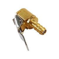 Connecteur de mandrin d'air de valve de pneu en laiton mandrins d'air de pneu avec clip