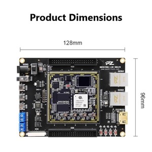 PZ7020F-KFB Fudan Micro PSOC 7000/7010/7020 JFMQL20S400 Dual <strong>Ethernet</strong> Industrial Embedded Development Board <strong>FPGA</strong> for Embedded - Product Image 4