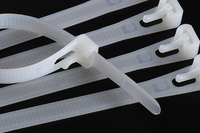 Meilleur prix Vantar – Serre-câbles industriels autobloquants en nylon 66 résistants aux UV, réutilisables, haute résistance, 100 mm – 400 mm