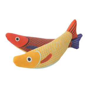 Juguetes de Peluche con Forma de Pez, Rellenos de Hierba Gatera, con Sonido de Papel Arrugado, Duraderos, Interactivos, para Gatos de Interior, <span class=keywords><strong>8.1</strong></span> Pulgadas, para Todas las Razas - Product Image 4