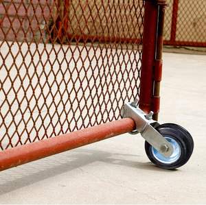 Usine personnalisée 6 "porte Support roue porte aide roue pour maillon de chaîne clôture porte battante - Product Image 4