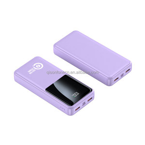 QSF PD22.5W 20W 20000mAh Power Bank Ultra Sottile Portatile con Ricarica Super Veloce, Doppia USB Type-C, Ricarica Bidirezionale, Tecnologia GaN, LED - Product Image 4