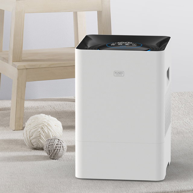 RUNAL H680 Custom Tuya 2-in-1 Cool Mist Air Purifier Humidifier Combo HEPA Carbon Aromatherapy Remote Control Low Noise for