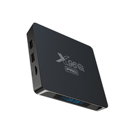 Oferta Especial X96Q Pro H313 Quad Core 1GB/2GB 8GB/16GB 4K Smart TV Box con Sistema Operativo Android 10.0 y 100M LAN