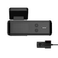 Caméra et enregistreur GPS de voiture 4K HD, écran IPS 1,47 pouces, double caméra, vision nocturne, contrôle WiFi via application, angle de 170 degrés, max 128 Go, caméra embarquée