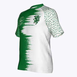 เสื้อฟุตบอลสีเขียวขาวแบบกำหนดเองได้  ขายส่งแท้จาก Yupoo - Product Image 4