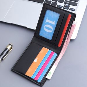 กระเป๋าสตางค์หนัง PU พรีเมียมแบบสั้นสำหรับผู้ชาย พร้อมช่องใส่บัตรประชาชน และที่หนีบเงิน  รับทำโลโก้ตามสั่ง - Product Image 4