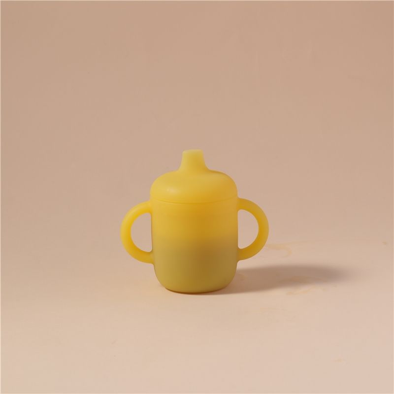 Yellow sippy cup