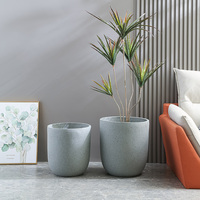 Meilleure vente Kit de pots de fleurs pour pépinière moderne 30 pièces Pots de fleurs en fibre d'argile trou de drainage pour jardin bonsaï succulent