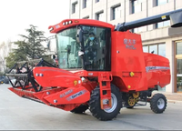 Moissonneuse-batteuse agricole 4LZ-9A efficace pour la récolte du blé et du riz