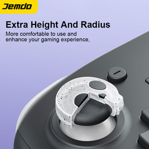 Jemdo Cute 3D Skull Pattern Gorra de silicona 4 piezas Joy-Handle-con Halloween Thumb Grip Protector Set para <span class=keywords><strong>Nintendo</strong></span> para Switch Game - Product Image 6