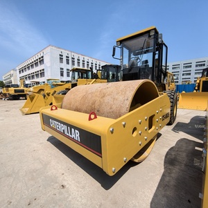 รถบดถนนมือสองญี่ปุ่นแท้ Caterpillar รุ่น CS683E ขนาด 18 ตัน แบบลูกกลิ้งเดี่ยว ระบบสั่นสะเทือน - Product Image 4
