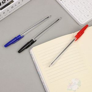 Set <span class=keywords><strong>di</strong></span> Penne Gel e a Sfera dal Design Classico - Inchiostro Rosso/Blu/Nero, per Ufficio e Università - Penne con Impugnatura Confortevole e Durevole - Product Image 5