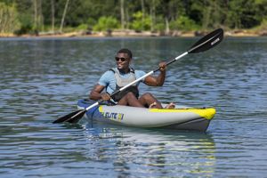 Bestway 65178 <span class=keywords><strong>Inflatable</strong></span> duy nhất PVC X1 TPU Kayak 3.35m x 92cm x 30cm <span class=keywords><strong>New</strong></span> <span class=keywords><strong>Arrival</strong></span> 2025 máy bay thuyền cho hồ trôi - Product Image 3