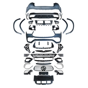 Kit de carrocería para BMW GLE, actualización de modificación de coche 2020-2022, parachoques delantero y trasero G63. - Product Image 1