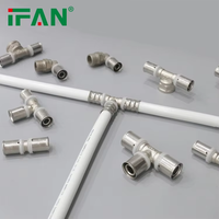 IFAN OEM ODM Raccord de tuyau PEX Raccord de plomberie en laiton Raccord de presse PEX Raccords PEX en laiton