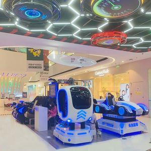 Simulateur de vol d'hélicoptère VR 9D de qualité supérieure pour centre de jeux intérieur en métal avec plus de 80 jeux pour parcs d'attractions - Product Image 6
