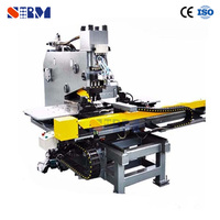 Machine de perçage et de poinçonnage robuste SRM HP123, série HPD, machine de perçage de plaques, portique mobile, source d'alimentation hydraulique haute performance