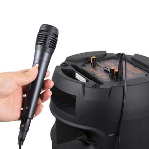 สปอตไลท์6000W ลำโพงคู่8 "แบบพกพาพกพาบลูทูธปาร์ตี้ไมค์เสียงเบสหนักไมค์ FM สำหรับใช้ในคลังสินค้า USA - Product Image 6