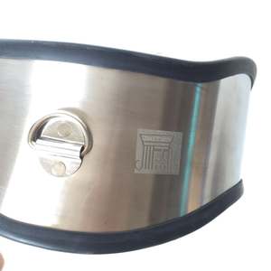 Metall Bondage Sklavenhalsband Lustiges Sexspielzeug Abschließbares Halskorsett Fesseln Edelstahl BDSM Halsbänder Erotische Sexprodukte für Erwachsene - Product Image 5