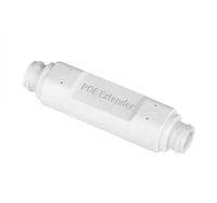 Extension PoE étanche 10/100Mbps 30W Transmission longue distance 1 en 1 jusqu'à 500M pour caméras IP extérieures