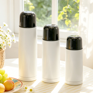 Bouteilles d'eau en acier inoxydable vierges pour sublimation, vente en gros, divers modèles, gobelets personnalisables DIY, tasses à café avec paille, articles de boisson multi-styles - Product Image 3
