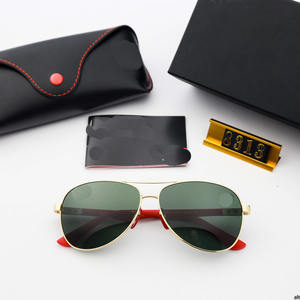 Gafas de Sol de Diseño Retro de Lujo 8313, Gafas de Sol de Metal con Estilo de Piloto, Coloridas y Personalizadas, Polarizadas con Protección UV400 - Product Image 2