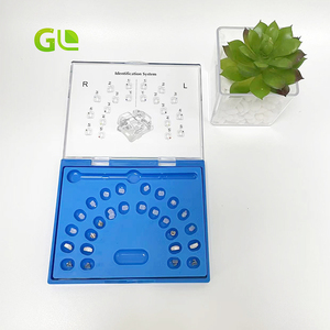 GL CF <span class=keywords><strong>Dental</strong></span> Low/Standard/High Torque Series bretelle ortodontiche in ceramica Passive autoleganti - Product Image 1