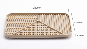 Alfombrilla <span class=keywords><strong>de</strong></span> silicona para lamer para perros con ventosas, antiansiedad, comedero lento para mascotas, apto para alimentos, sin BPA, ecológico - Product Image 6